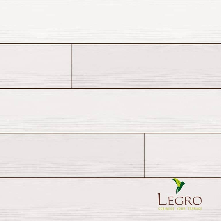 composite decking Legro Evolution Fashion White