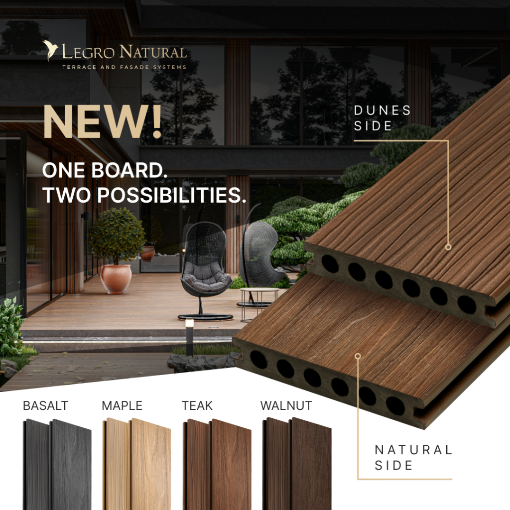 The novelty of the season − terrace board LEGRO NATURAL&DUNES