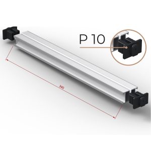 New! Aluminum Bruggan Expert terrace installation system. polymer connector P-10
