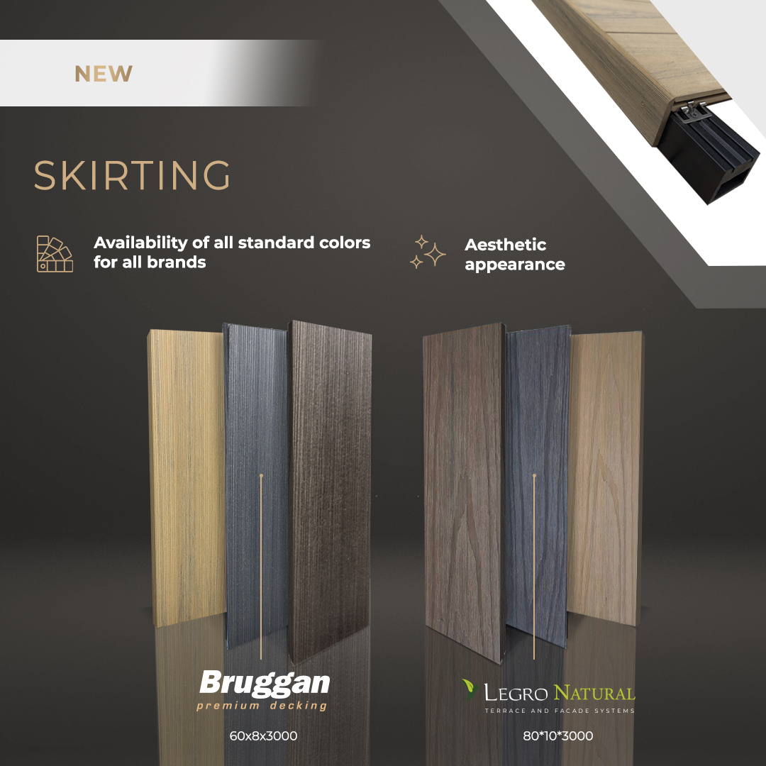 Legro and Bruggan skirting boards are new