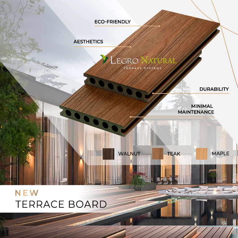 Legro Natural decking is available again