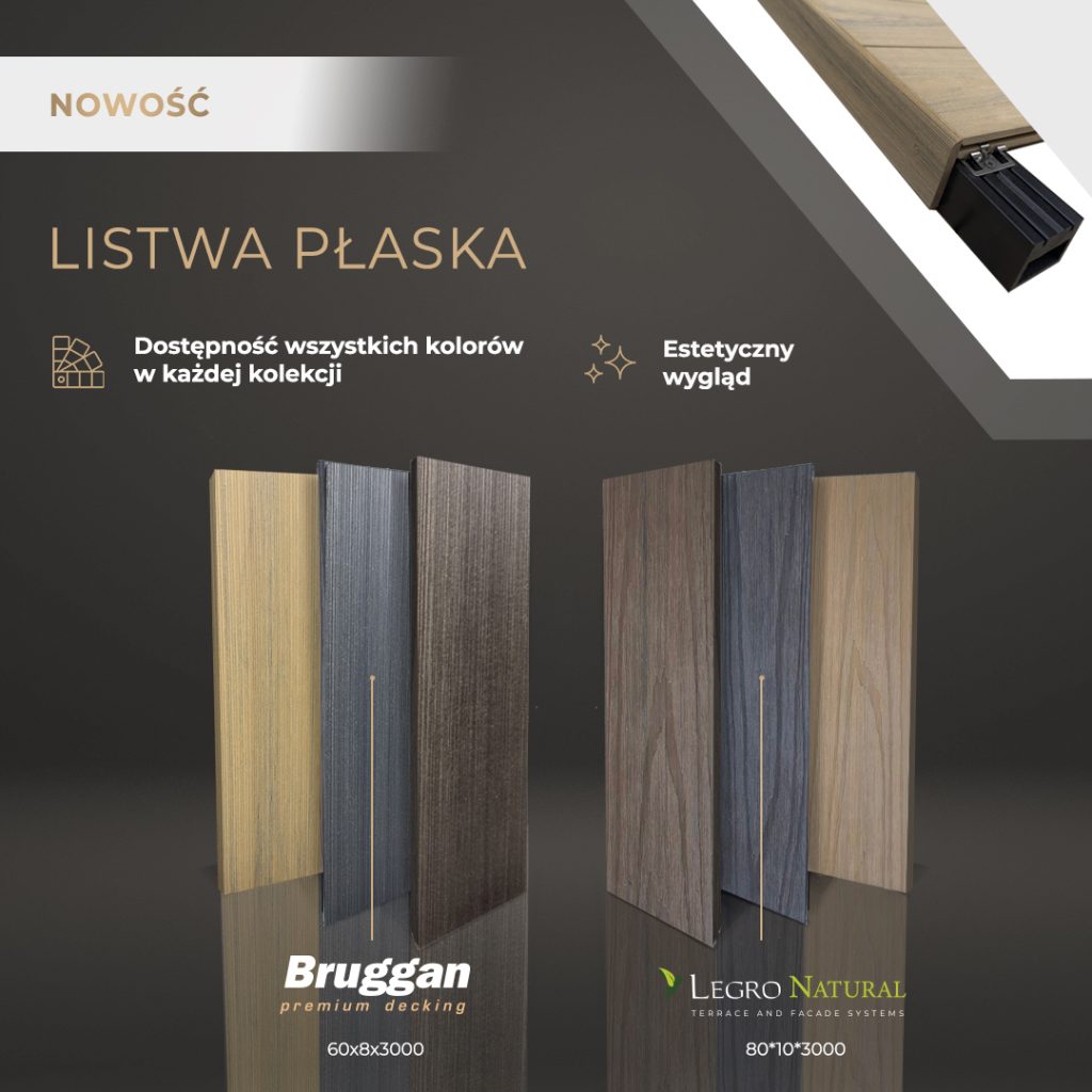 Listwy płaskie Legro i Bruggan to nowość