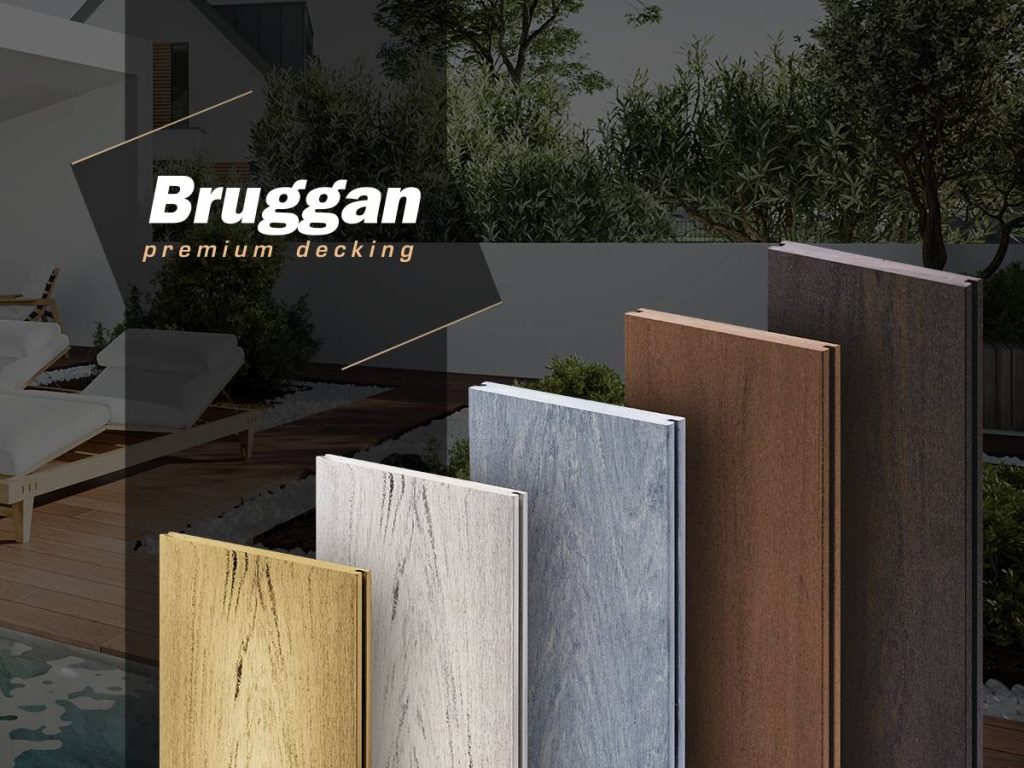 Bruggan Multicolor terrace board color palette