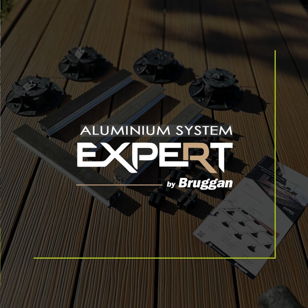 Вдосконалена алюмінієва терасна система Bruggan Expert