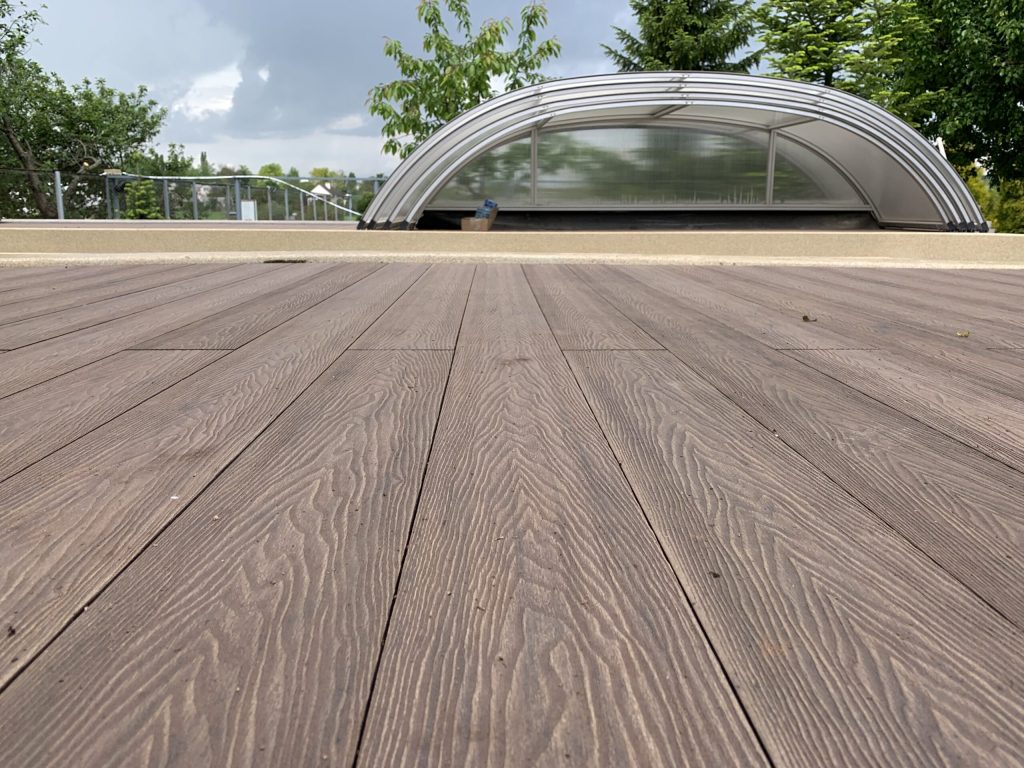 The color palette of the terrace board Bruggan Elegant Light 3D