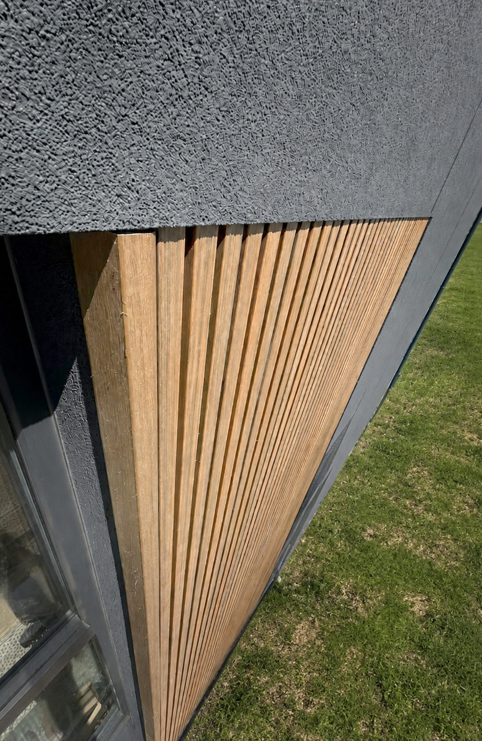 Legro-facade fs15-teak-Poland-Warsaw-facade, house