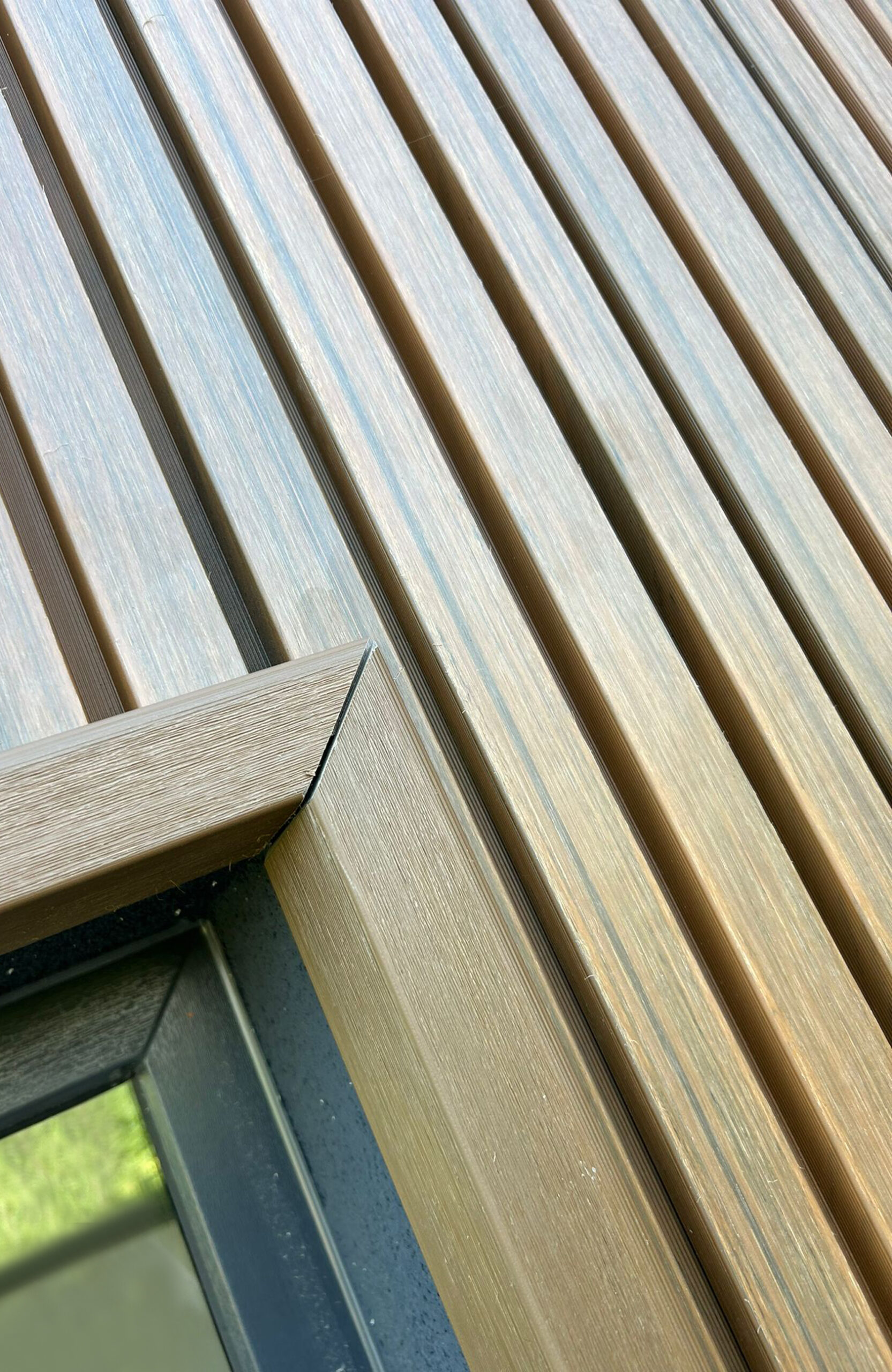 Legro-facade fs15-teak-Poland-Warsaw-facade, house