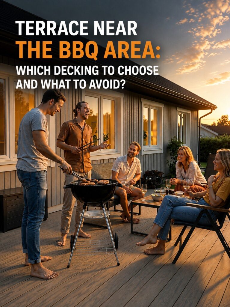 Terrace Near a Barbecue Area: Which Decking Should You Choose and What Should You Avoid?