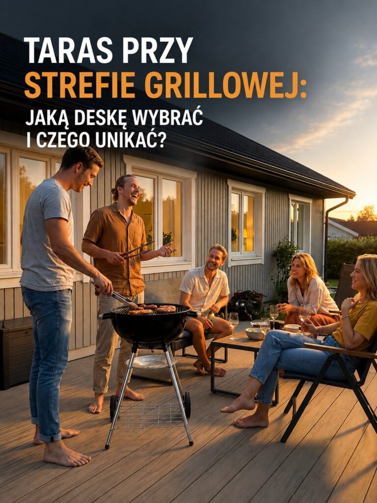 Taras przy strefie barbecue: jaką deskę wybrać i czego warto unikać?