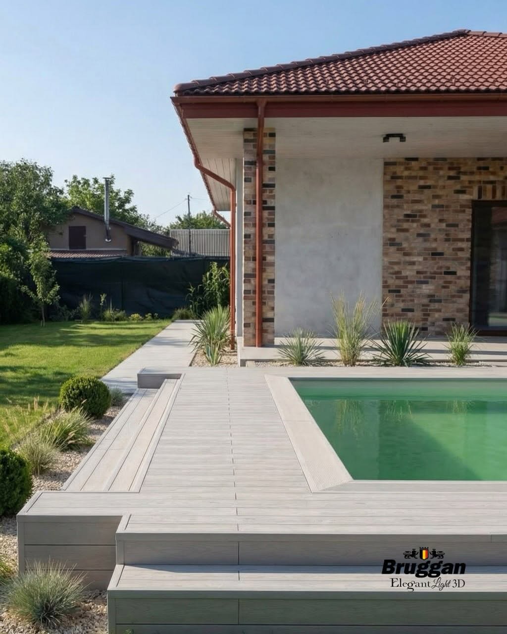 Woodplast’s Best Projects of the 2026 Season. Bruggan Elegant Cream Latte. An Unconventional Solution for the Pool Area. Private House, Ukraine
